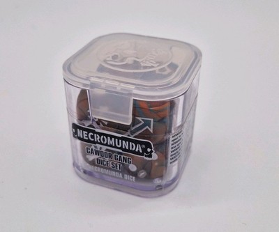Necromunda Cawdor Gang Würfel Set NEU IN VERPACKUNG versiegelt Warhammer Games Workshop selten OOP