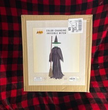  New/CRACKER BARREL/6 FT    LED  color changing  Invisible HALLOWEEN Witch