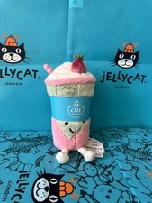 Jellycat Amuseable Berrity Latte Shanghai Exclusive BNWT