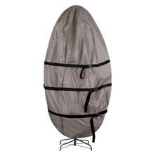 Christmas Tree Storage Bag Upright Zippered Canvas Cover 9ft Artificial Trees