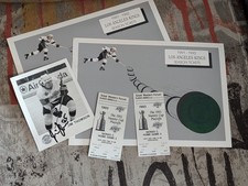 1993 LA Kings Stanley Cup Playoffs Tickets Season Jim Thomson Autograph Lot