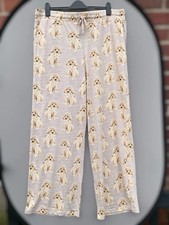 Next Size XL Tall Ecru Charlie Cockapoo Dog Print Pyjama Bottoms BNWT