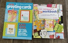 Craft Book Handmade Card Making Lot Book Lot Of 2 Paper Crafts