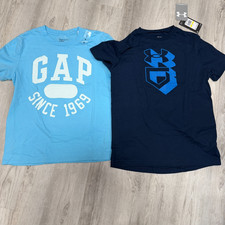 Lot of 2 Under Armour Gap Boys T Shirts Youth Medium YMD  NWT