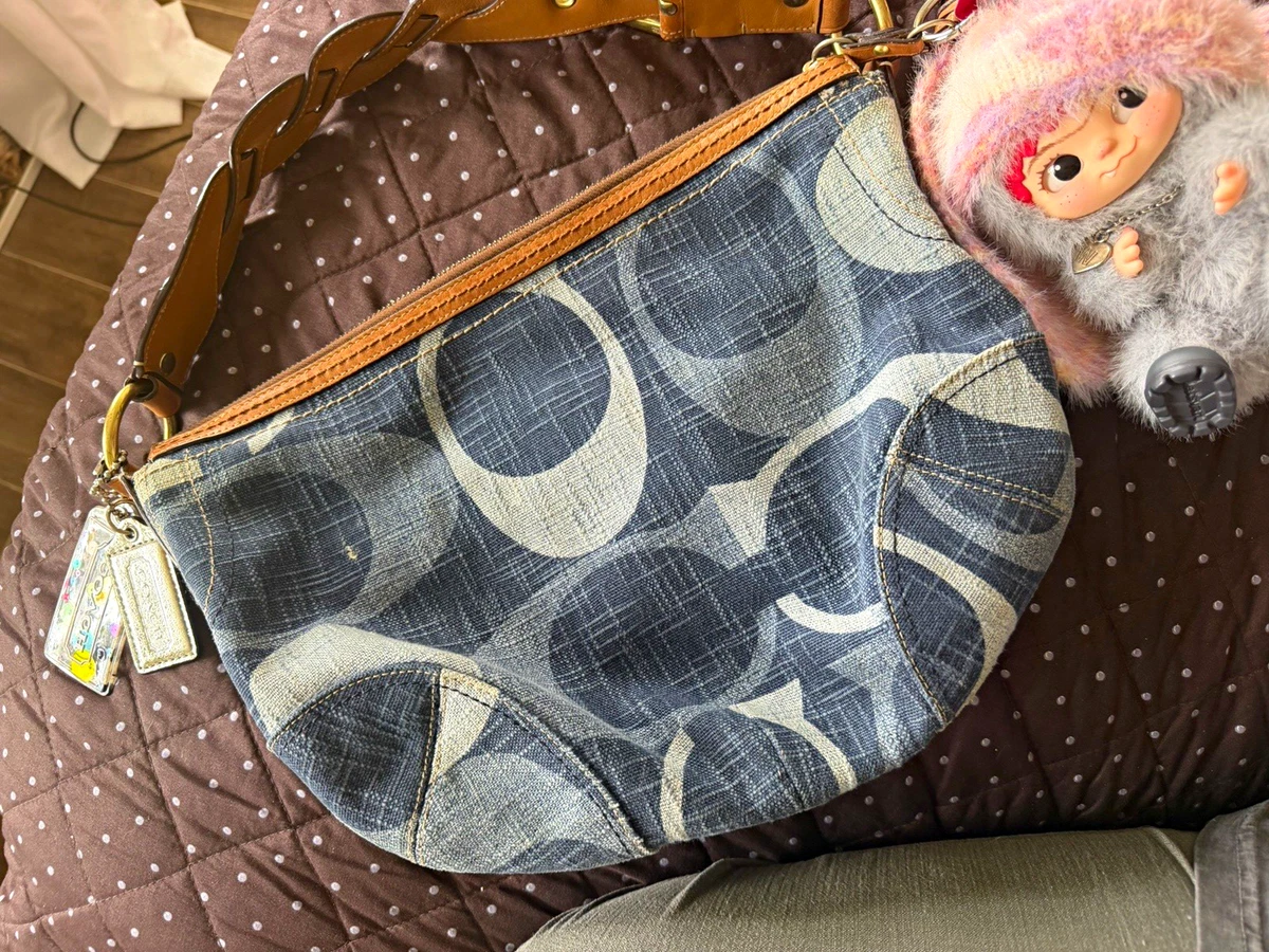 Coach Denim Exterior Shoulder Bag Bags & Handbags for Women for