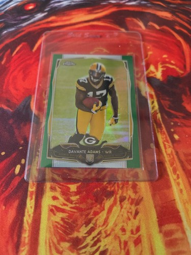 2014 Topps Chrome - Davante Adams #114 Green Refractor (RC)
