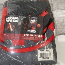 Disney Star Wars Battle front 2-piece bath Towel Set NIB