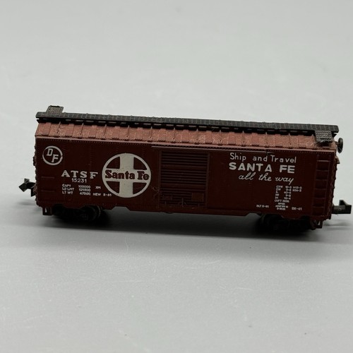Carro de carga Atlas Santa Fe escala N 15231 BX-41 | Condition: Used