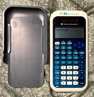 Texas Instruments TI 34 MultiView Scientific Calculator LCD w/ Slide Cover