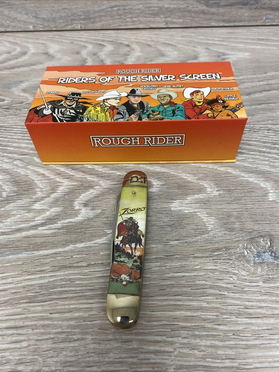 キャラクターナイフ　Riders of the silver screen Rough Rider Pocket Knife Riders of the Silver Screen Zoro in Box