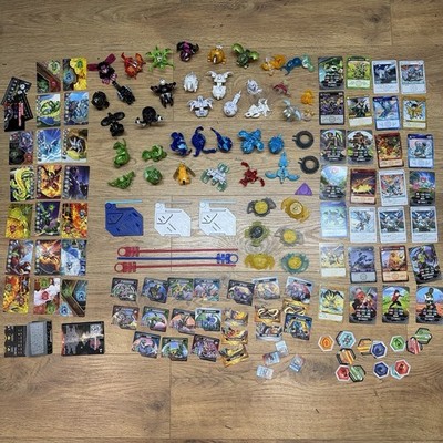 Bakugan Battle Brawlers Konvolut Spin Master Metall Karten Token Spinner