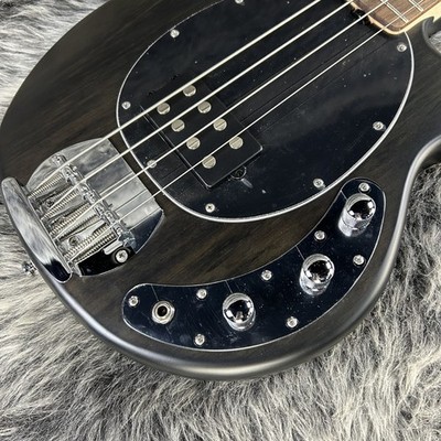 Sterling SUB Stingray RAY4 Trans Black Satin Active 4-String Bass Gebraucht