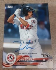Jeter Downs 2018 Topps Pro Debut Base Auto Autograph Prospect Mint #145 Red Sox