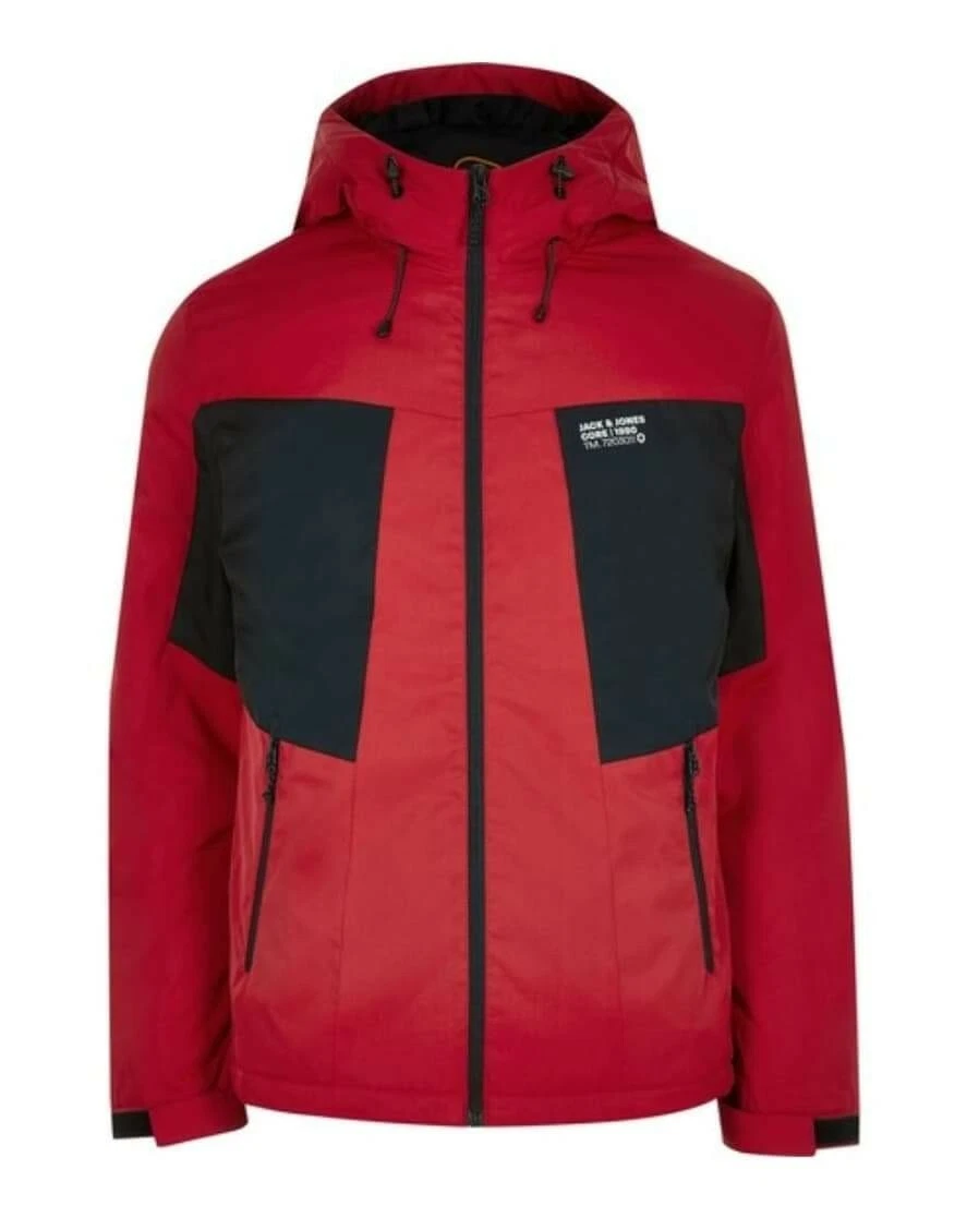 Jack and jones red cheap jacket