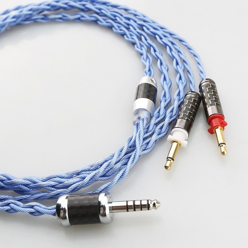 Hi-Fi 20AWG OCC Silver Plated Audio Headphone Upgraded Cable for Sonorous D8000 - Picture 7 of 18