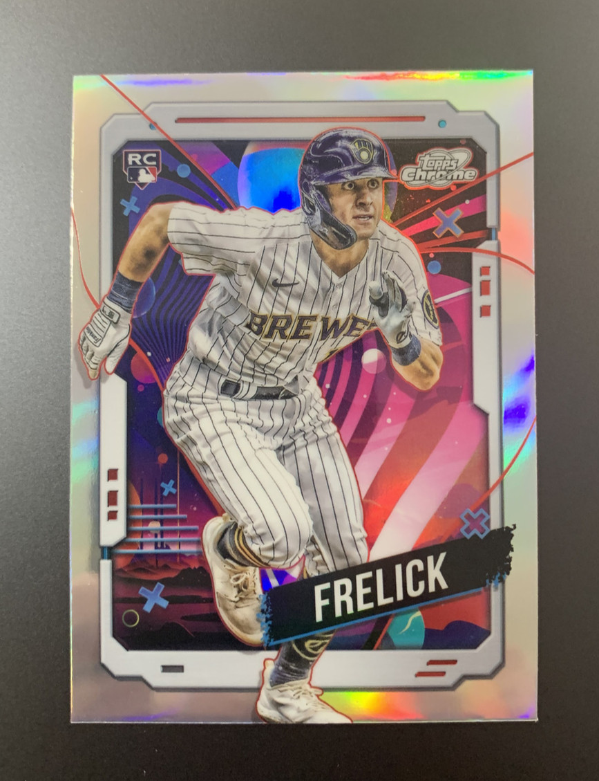 Sal Frelick 2024 Topps Cosmic Chrome Rookie RC Refractor #3 Brewers