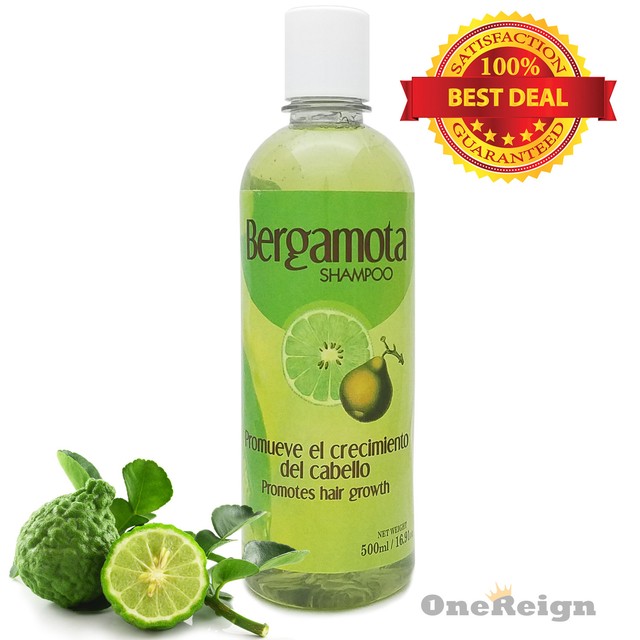 Shampoo de Bergamota 500ml Bergamot Shampoo Treatment for Strong Hair