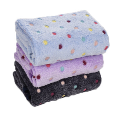Various Puppy Blanket Pet Cushion Small Dog Cat Animals Bed Soft Warm Mat New