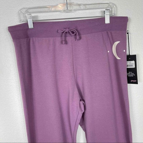 Felpa da jogging Wildfox Crescent Moon Jack viola grande - Foto 3 di 7
