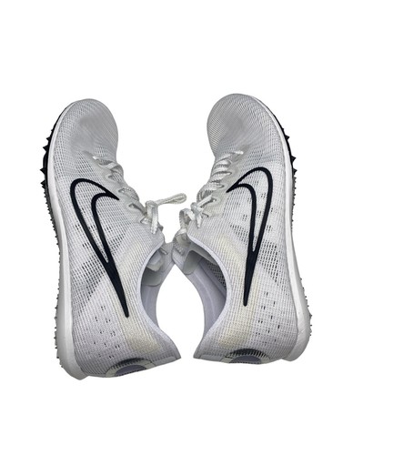 Nike Men's 9.5 Mamba VI White Black Track Field Shoes DR2733-100 NWOB Racing - Picture 7 of 9