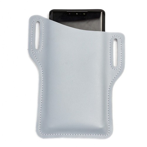 Cell Phone Belt Pack Bag Pouch Case Waist Holster Men Wallet Cover Loop Leather - Picture 9 of 22