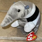 Ty Beanie Baby ANTS the Anteater Very VTG Stuffed Plush Animal Fun Cute 1997