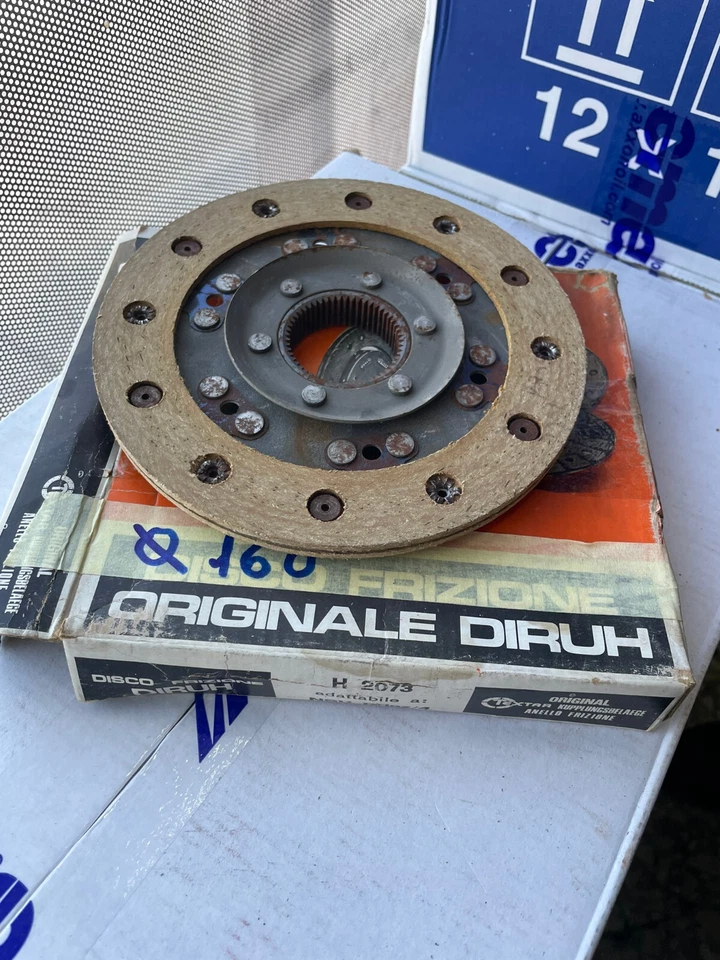 DISCO FRIZIONE NSU PRINZ/4 ø 160 54 denti cave H 2073 PRINZ I II III IV 4 SPORT — 第 3/4 张图片