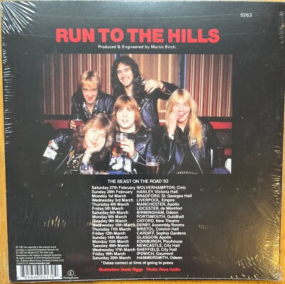 Iron Maiden - Run to the Hills / Total Eclipse Limited 7