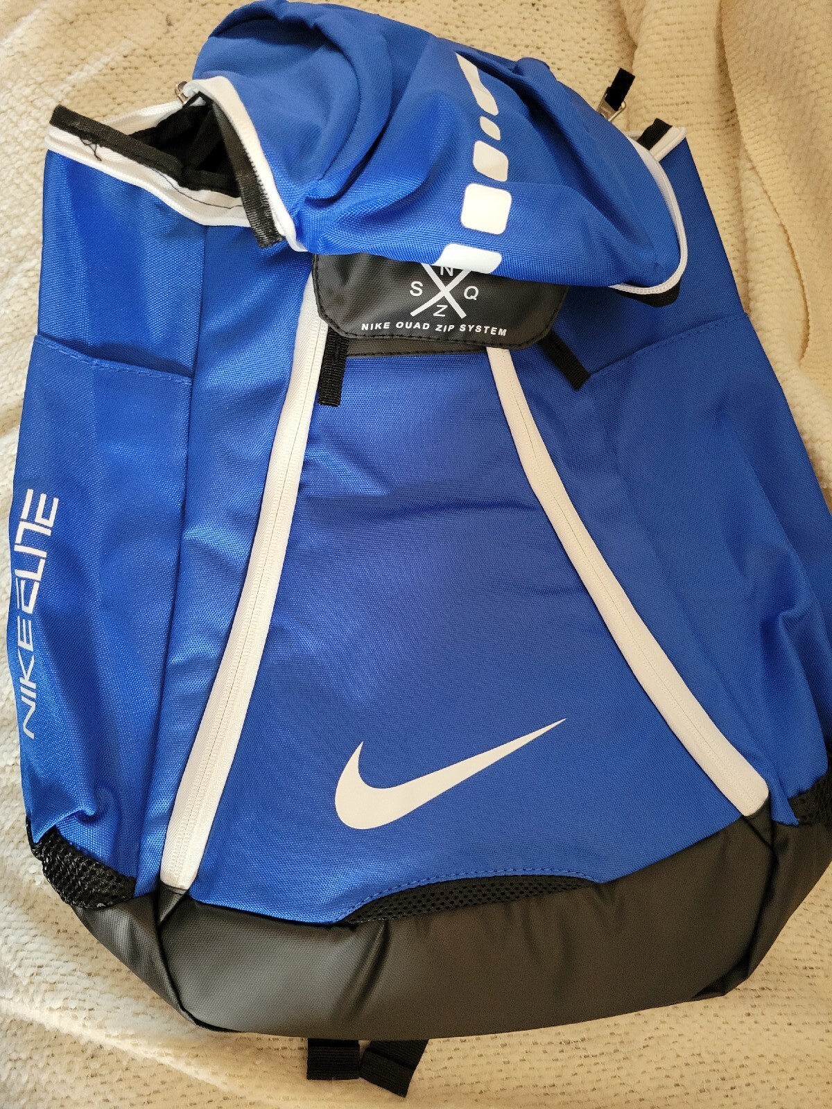 blue nike backpack elite