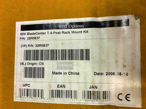 32R0837 I Genuine New IBM BladeCenter T 4 Post Rack Mount Kit - Picture 2 of 4