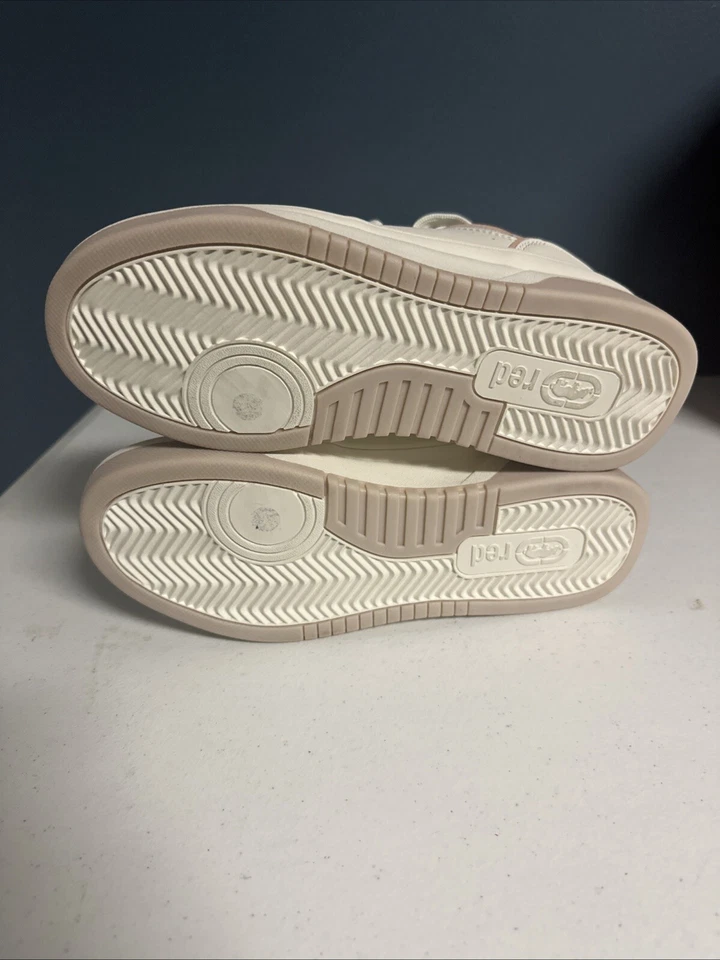 Zapatillas Mujer ECKO Unlimited Blanco y Rosa Talla 5.5 Rojo Rinoceronte Foto 4 de 4