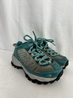 The North Face Ultra 109 Hiking Running Sneakers Girls Sz 10 Blue Green  12-141 | eBay