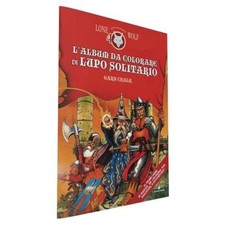 L'Album da Colorare di Lupo Solitario Nuovo in Italiano