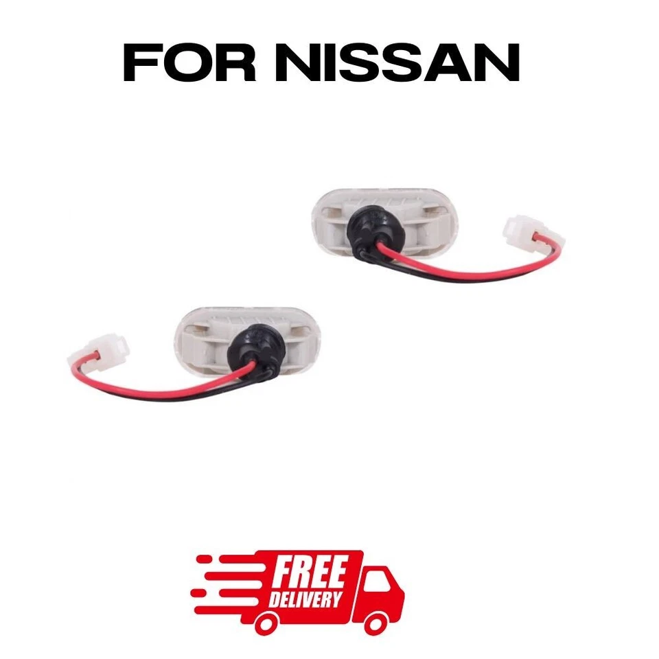 FIT NISSAN NAVARA FRONTIER PICKUP D40 2005-13 SIDE MARKER LAMP TURN SIGNAL LIGHT - Image 2 of 4