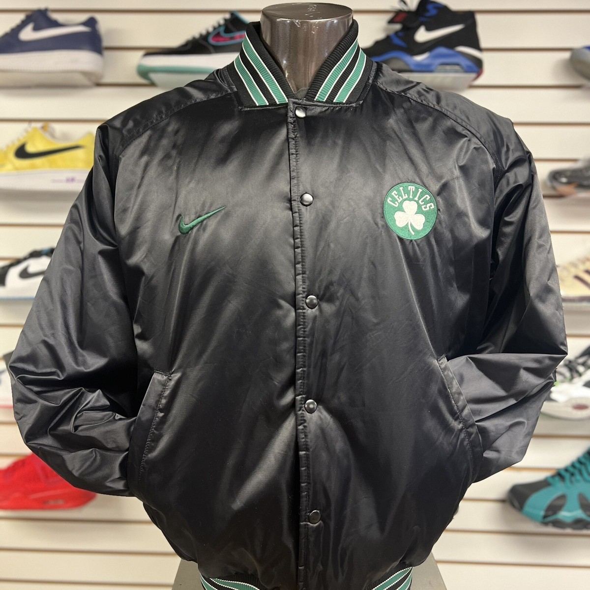 vintage 90s nike nba boston celtics bomber jacket | eBay vintage 90s nike nba boston celtics bomber jacket | eBay