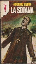LA SOTANA RODRIGO RUBIO 495 1975 BOOK IN SPANISH PAGE 252 FLEXIBLE COVER