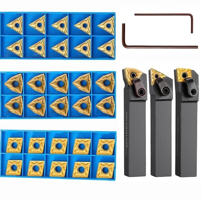 33 Pcs Lathe Indexable Carbide Turning Tool Holder MTJNR1616H16 + MWLNR1616H08