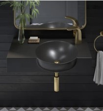 Swiss Madison SM-WS325MB Chateau 29-1/2" Rectangular Wall Mounted Bathroom Sink