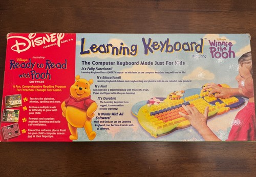 NUEVO Teclado de aprendizaje por computadora Disney "Winnie the Pooh" con software de lectura - Imagen 3 de 5
