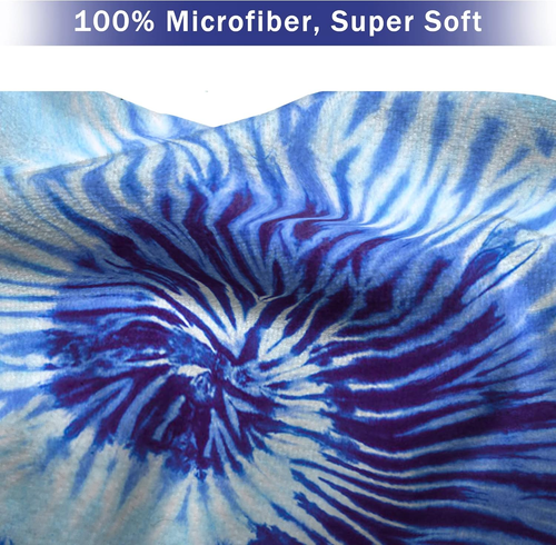 Golf Cart Seat Covers, Excellent Tie-Dye Golf Cart Seat Towel Blanket Keeps Seat - Picture 3 of 12