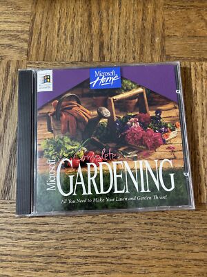 Complete Gardening PC CD Rom