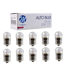 40x M-Tech 12V 5W R5W BA15s Glühlampen Glühbirne Lampe Kugellampe     M30w