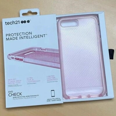 Tech21 Evo Check Case für iPhone 7 PLUS / 8 PLUS Slim Stoßfest Handyhülle