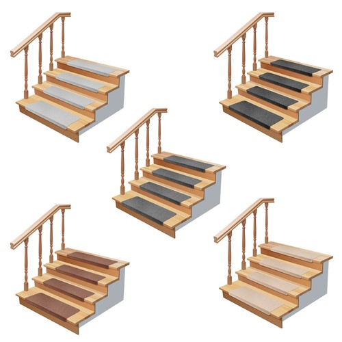 15er SET Stufenmatten Treppenschutz Treppenmatte Stufenmatte Treppenteppich - Bild 11 von 13