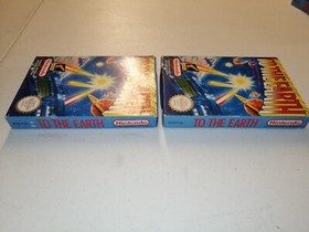 Nintendo Nes TO THE EARTH Spanish Both Version Check Photos New READ