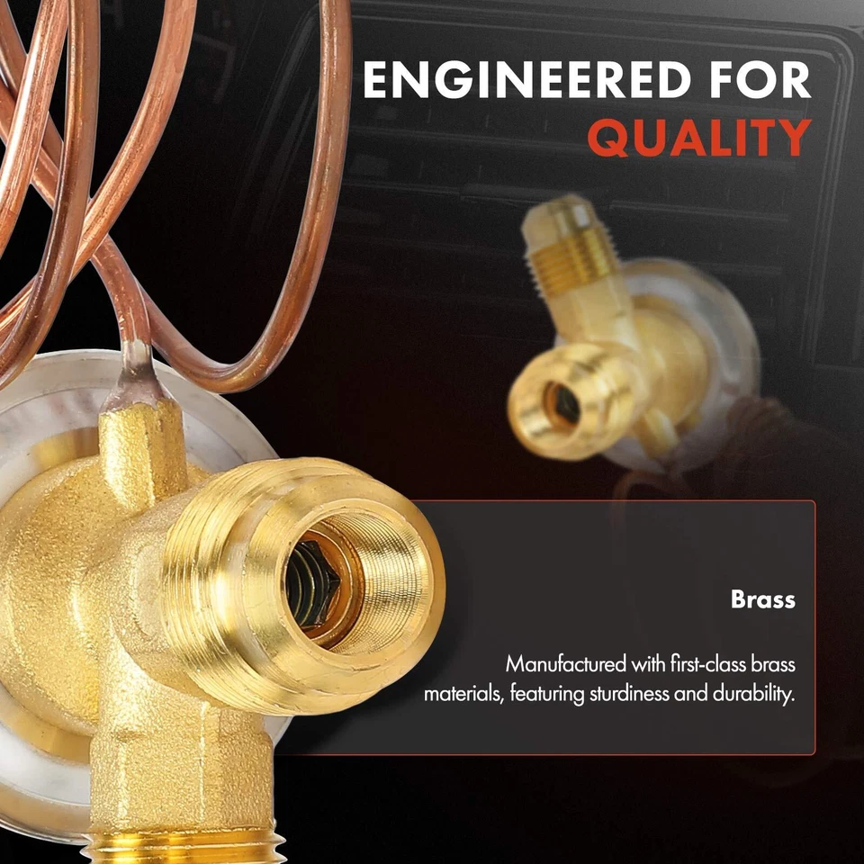 Válvula de expansão AC para Ford F-100 F-250 F-350 1965-1972 Bronco 1978 19189756 - Imagem 4 de 4