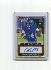 2021 Leaf Pro Set Power Autographs Chris Rodriguez Jr ARC Rookie Auto