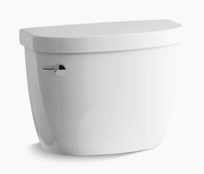 Kohler K44210 White Cimarron 1.28 GPF Toilet Tank eBay