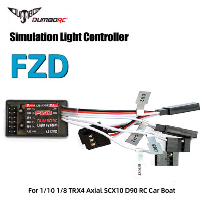 DUMBORC FZD Light Controller for DumboRC Transmitter 1/10 1/8 RC Car Universal
