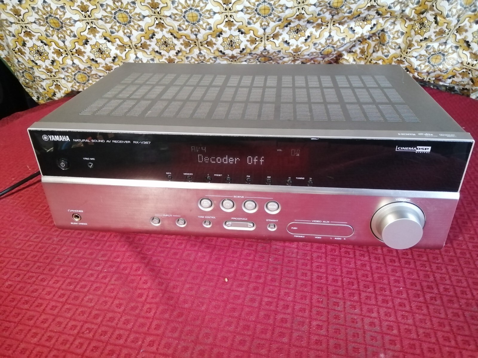 Yamaha Sintoamplificatore RX-V367